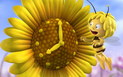 Wie die Biene zur Blume kommt